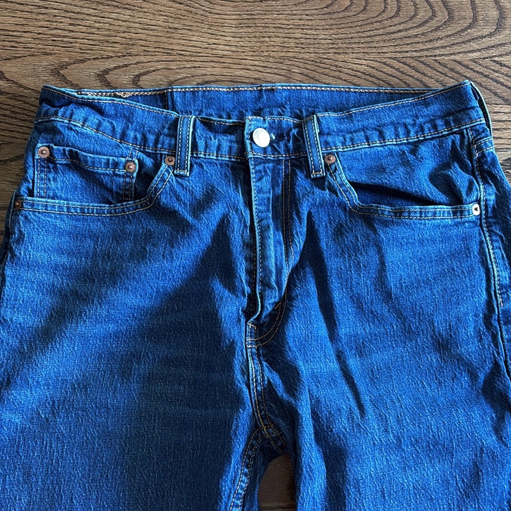 Men’s Levi's 505 Straight Jeans 32x34 - Picture 2 of 5